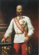 Eugene de Blaas kaiser franz josef l of austria in uniform china oil painting reproduction